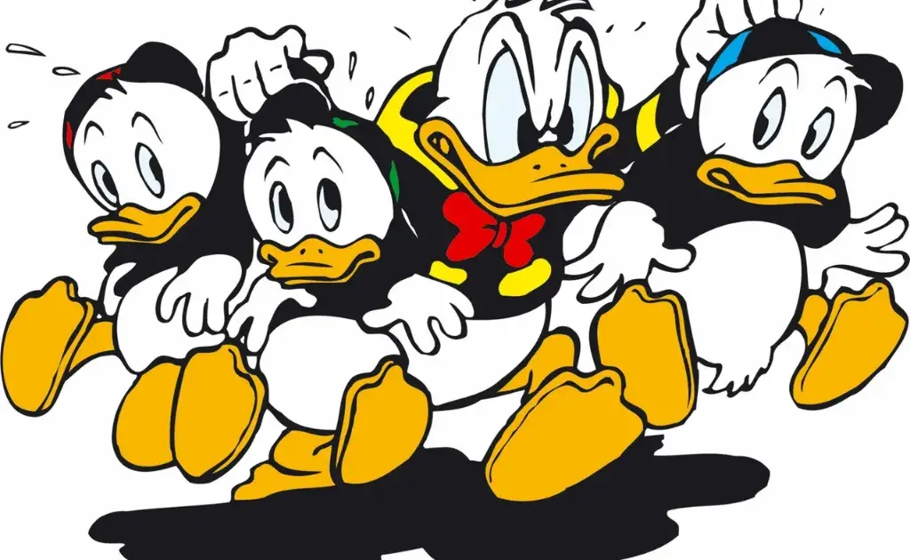 Pato Donald e seus sobrinhos