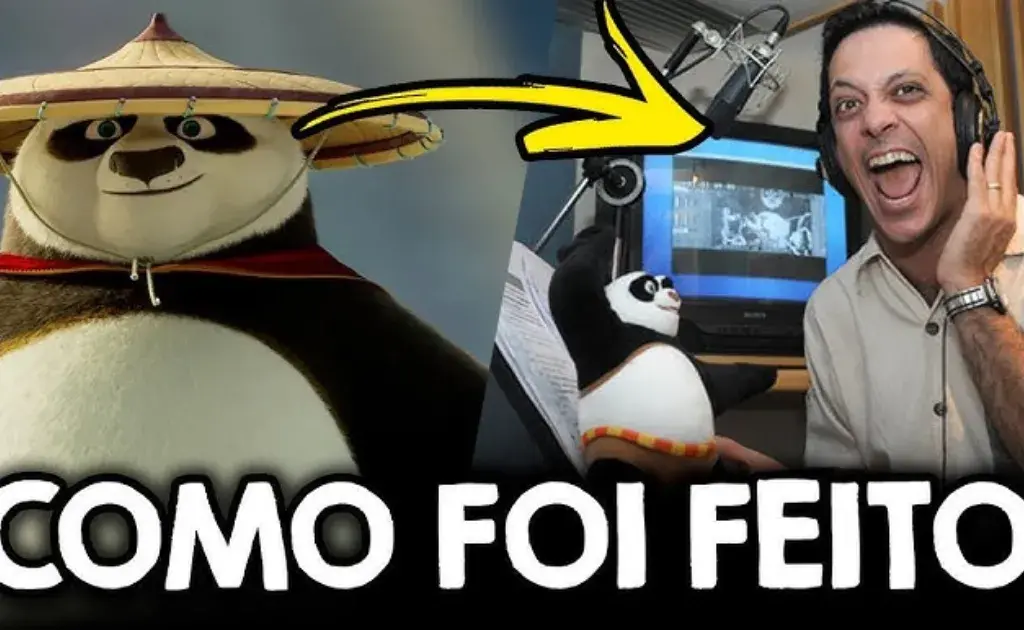 Bastidores da produção de Kung Fu Panda 4 mostrando equipe de animação