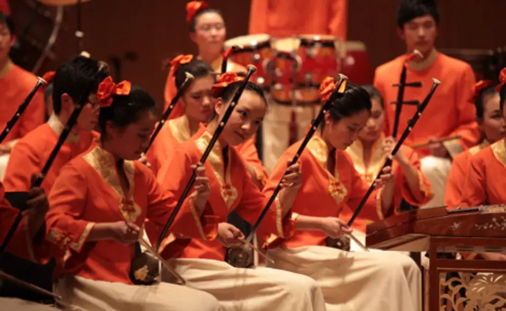 Instrumentos tradicionais chineses usados na trilha sonora de Kung Fu Panda 4